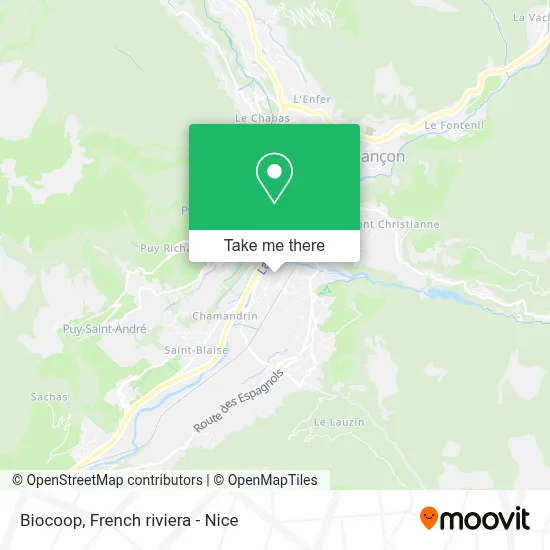 Biocoop map