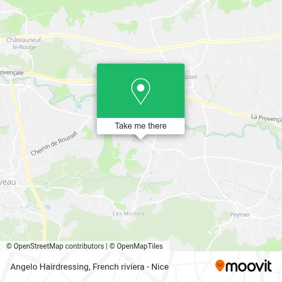 Angelo Coiffure map