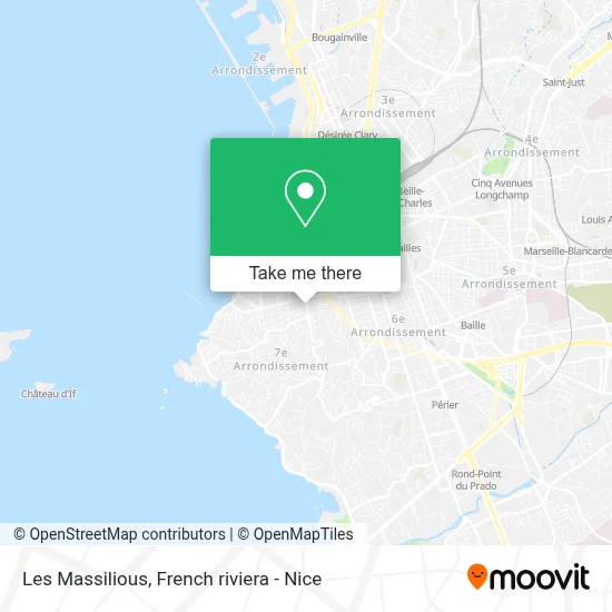 Les Massilious map