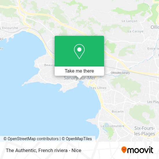 L'Authentique map