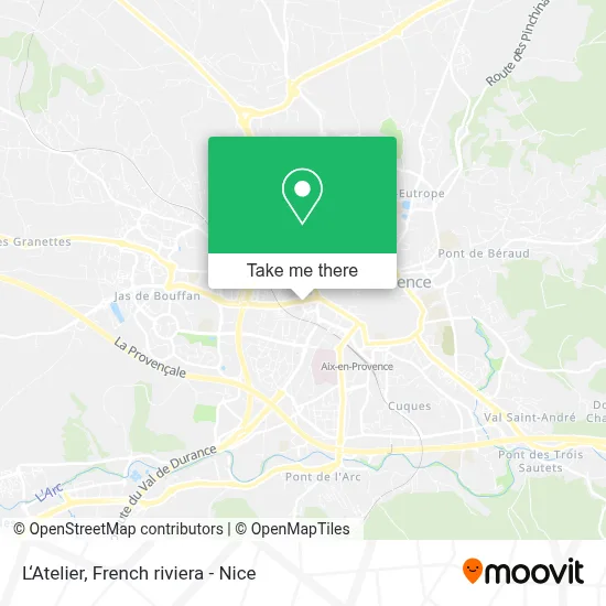 L‘Atelier map