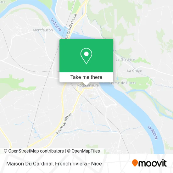 Maison Du Cardinal map