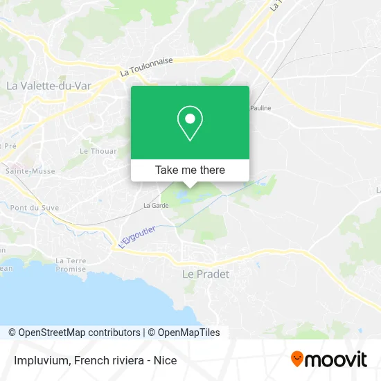 Impluvium map