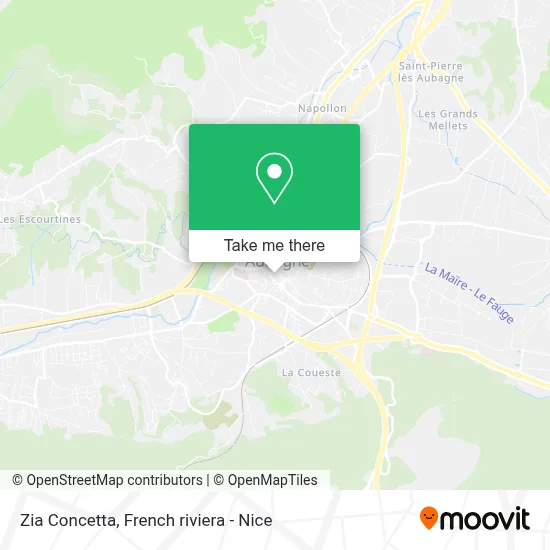 Zia Concetta map