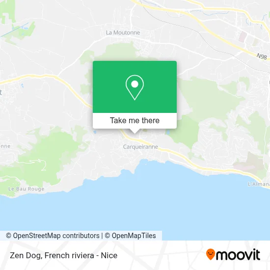 Au Chien Zen map