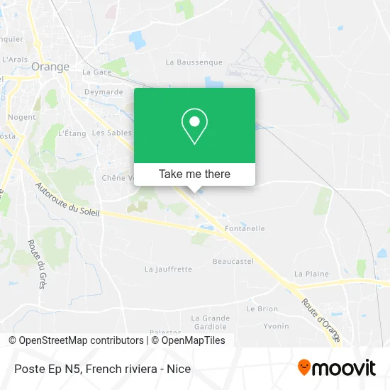 Poste Ep N5 map
