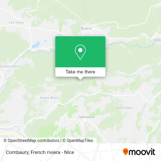 Combaury map