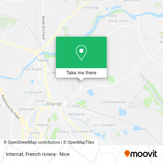 Internat map