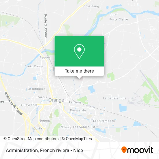 Administration map