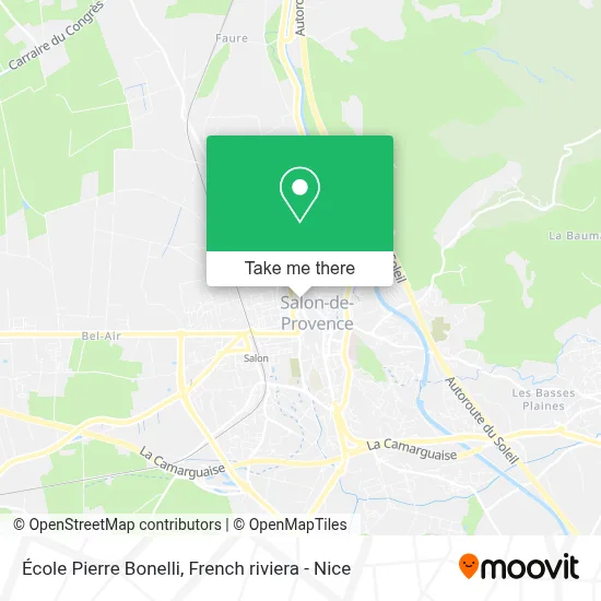 École Pierre Bonelli map