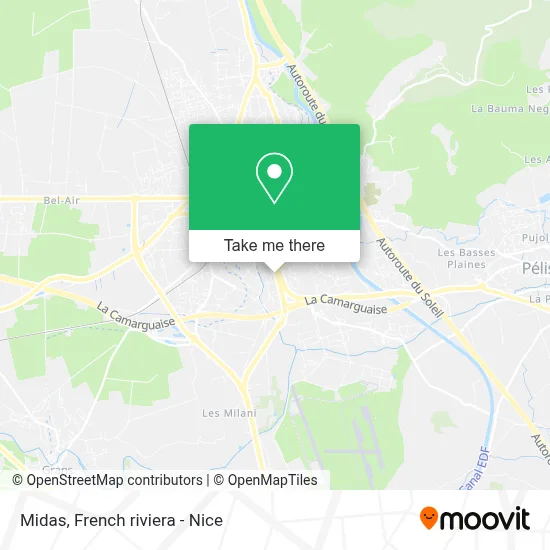 Midas map