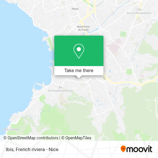 Ibis map