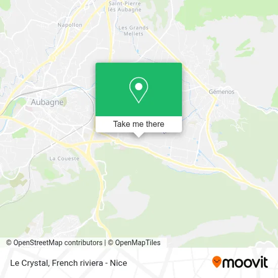 Le Crystal map