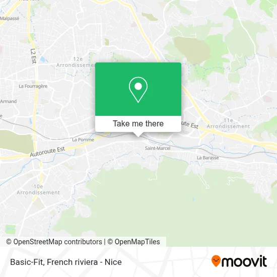 Mapa Basic-Fit