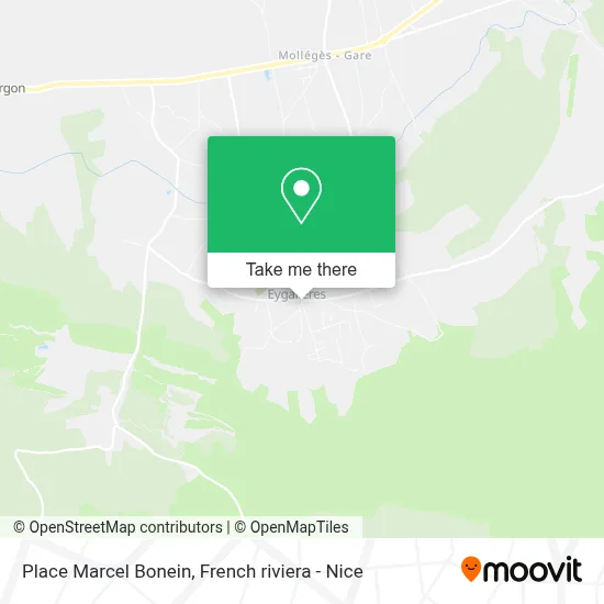 Place Marcel Bonein map