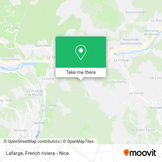 Lafarge map