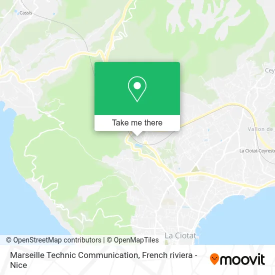 Marseille Technic Communication map