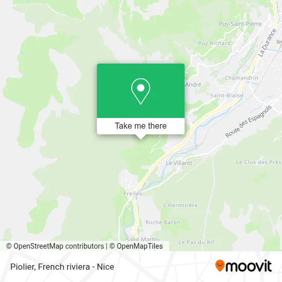 Piolier map