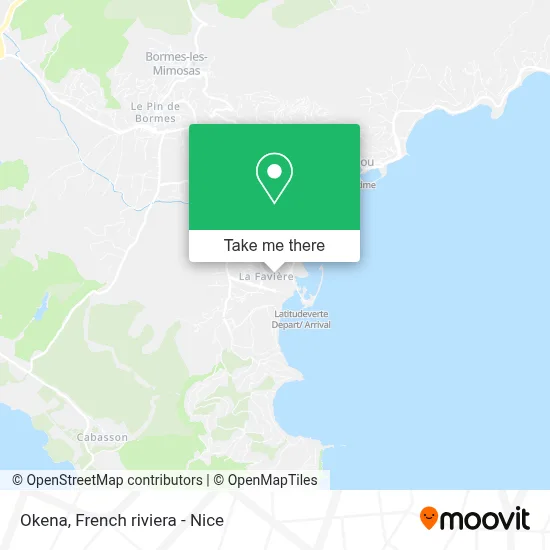 Okena map