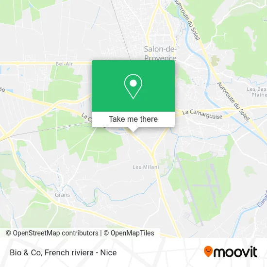 Bio & Co map