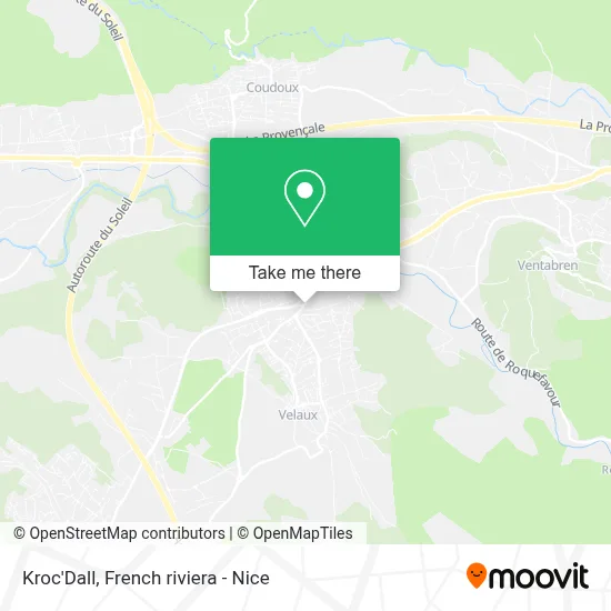 Kroc'Dall map