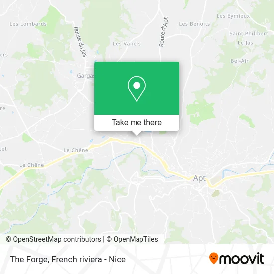 La Forge map