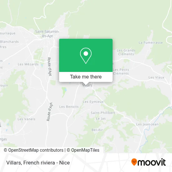 Villars map
