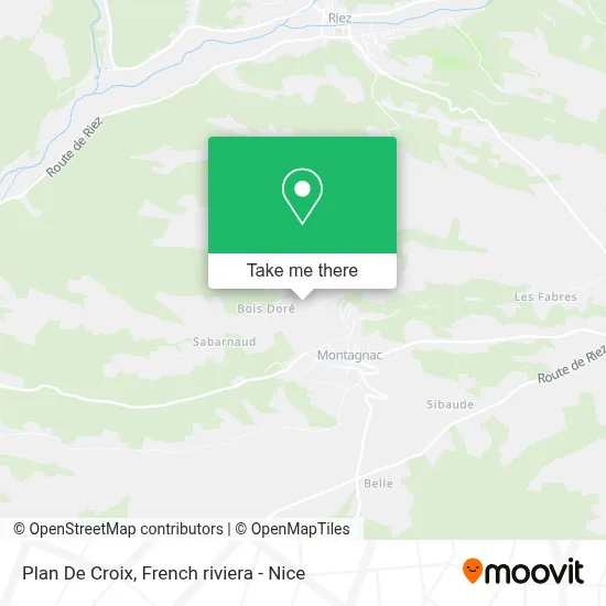 Plan De Croix map