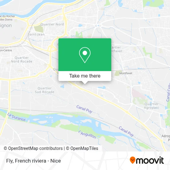 Fly map