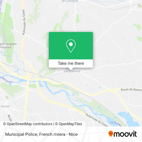 Police Municipale map