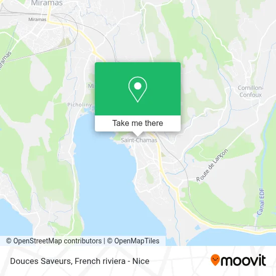 Douces Saveurs map