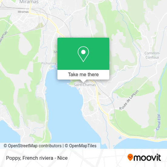 Coquelicot map