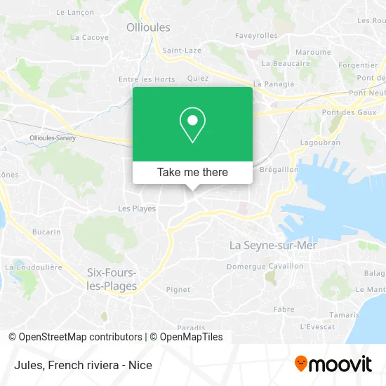 Jules map