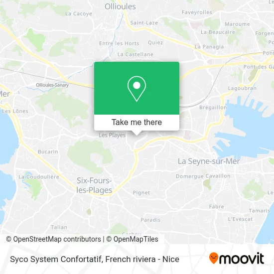 Syco System Confortatif map
