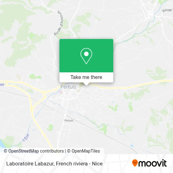 Laboratoire Labazur map