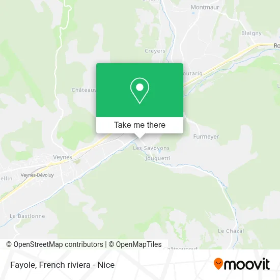 Fayole map