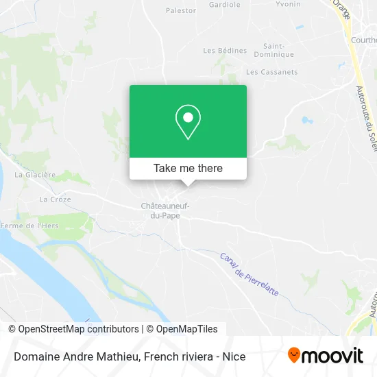 Domaine Andre Mathieu map