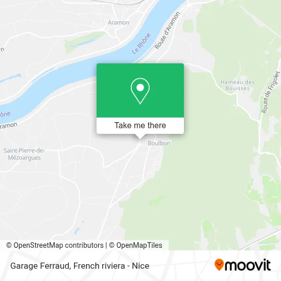 Garage Ferraud map
