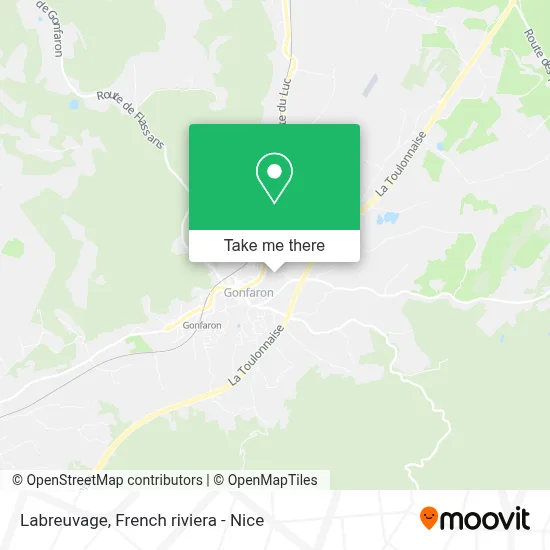 Labreuvage map