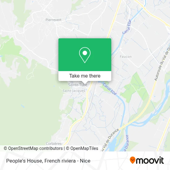 Maison Du Peuple map