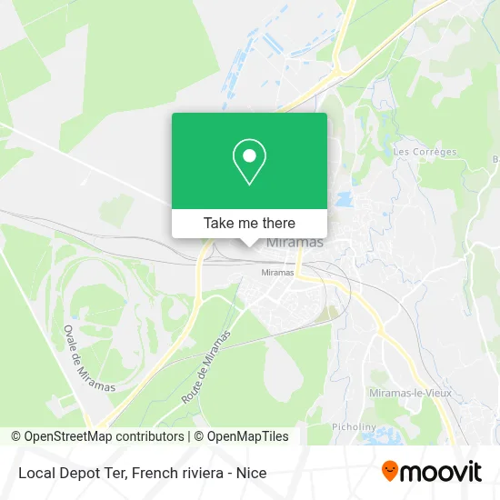 Local Depot Ter map