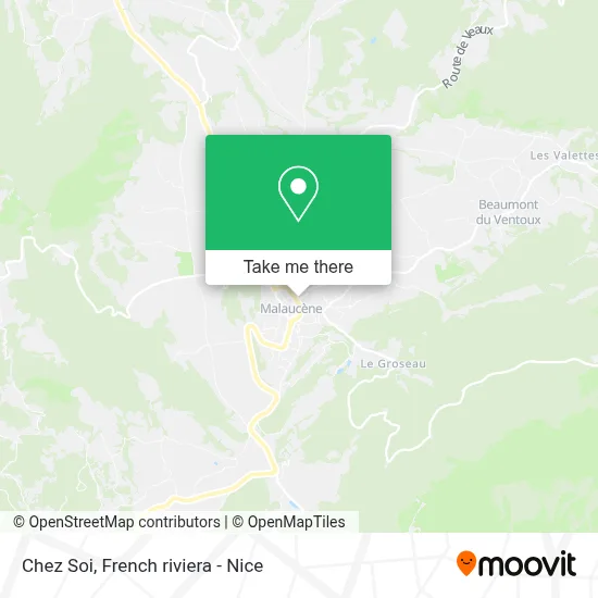 Chez Soi map