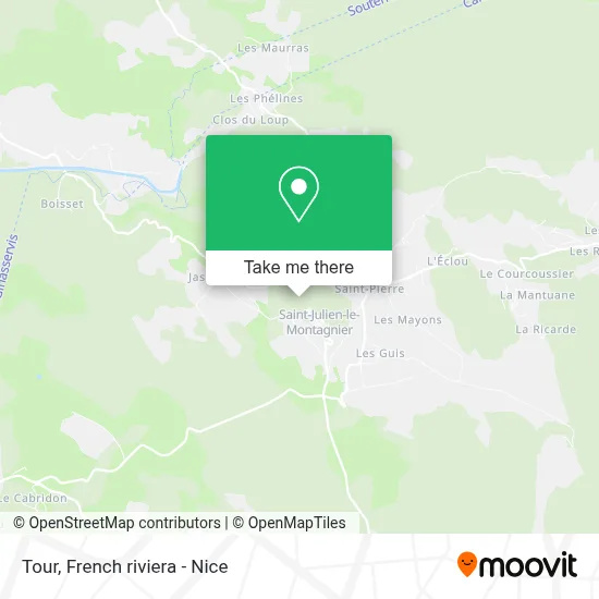 Tour map