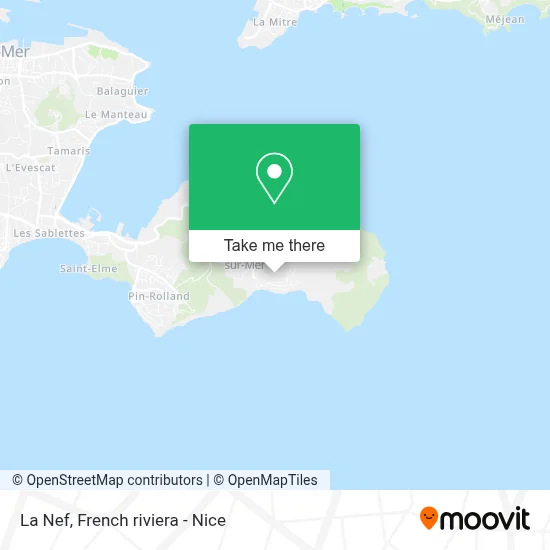 La Nef map