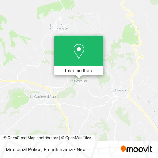 Police Municipale map