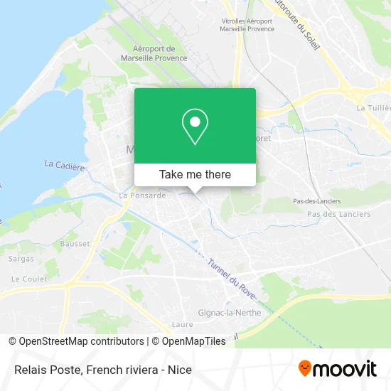 Relais Poste map