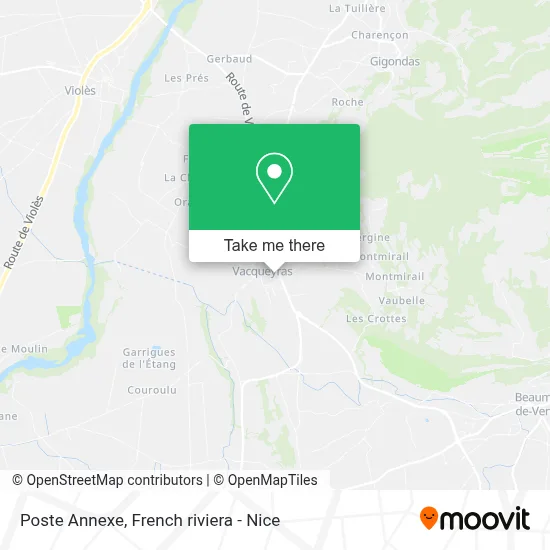 Poste Annexe map