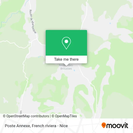 Poste Annexe map