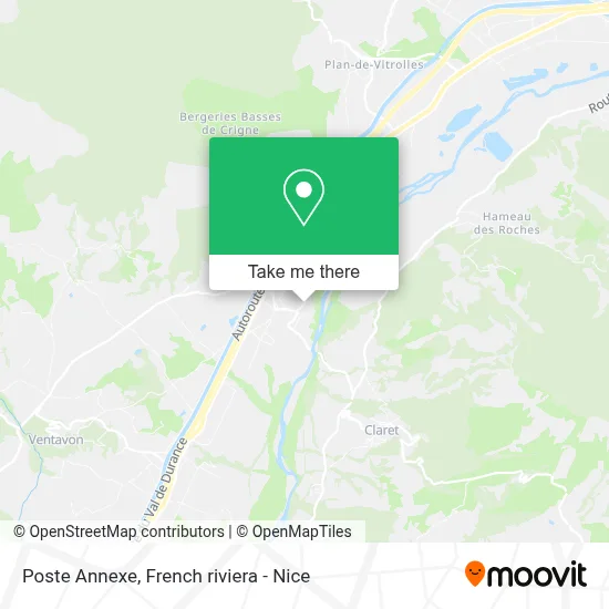 Poste Annexe map
