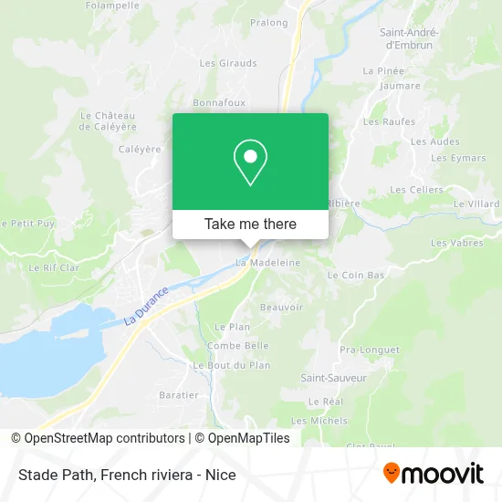 Chemin Du Stade map